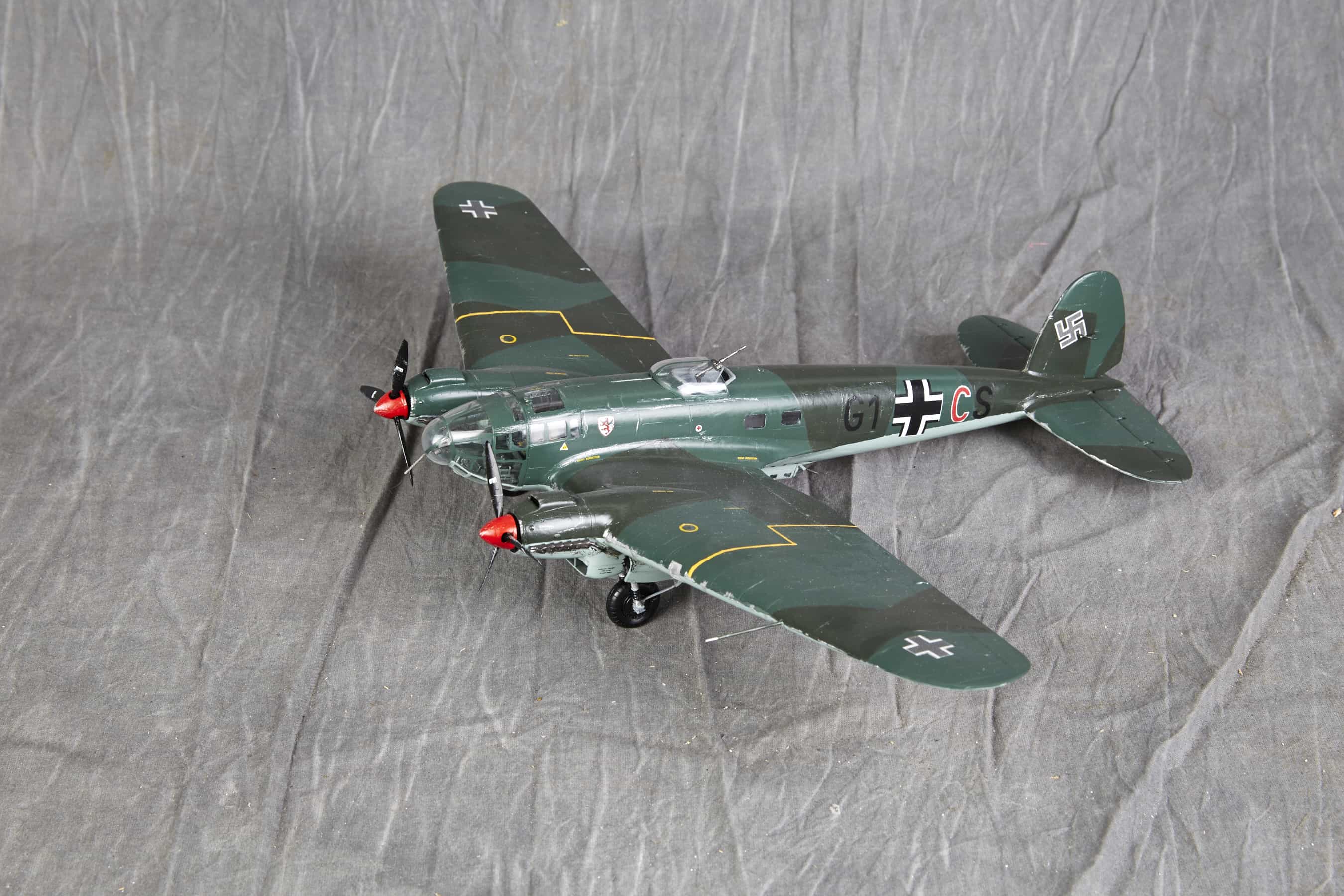 Heinkel 111 Bomber model aircraft