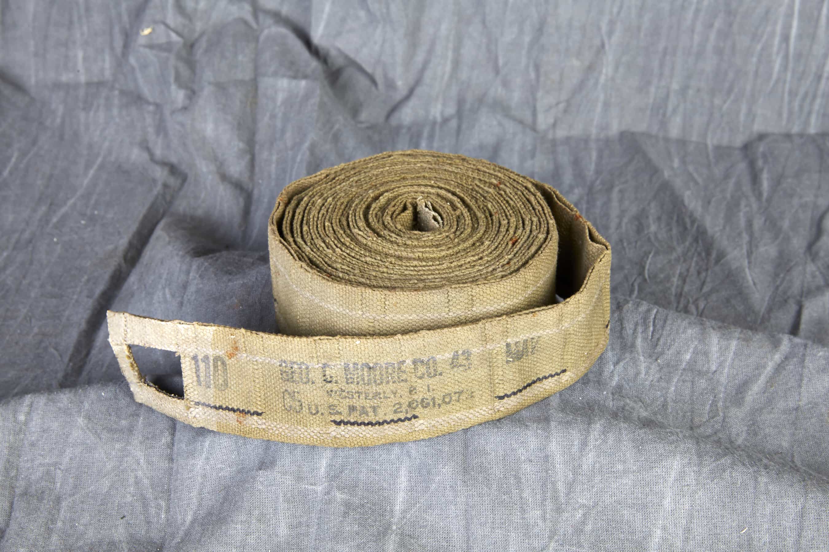 Two Canvas Ammunition Belts