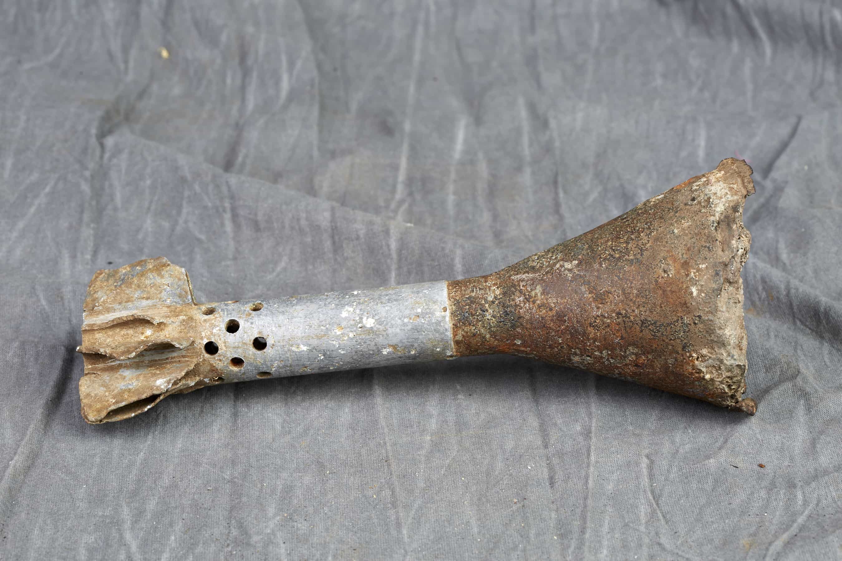 81mm Mortar Round Tail Fin