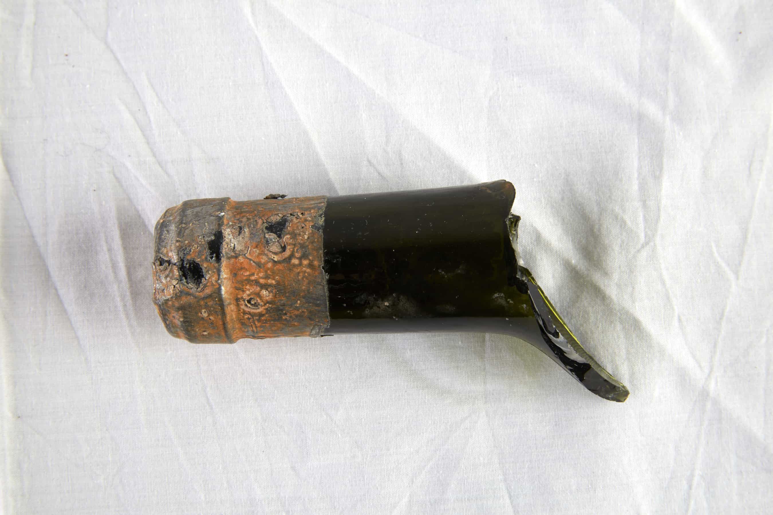 Glass Wine Bottle Neck