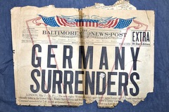 US Baltimore Newspaper: ‘Germany Surrenders’